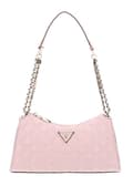 Miniatyrbild 1 av 4: GUESS Axelfodral rosa för kvinna - Giully Top Zip Axelfodral Pion 296976