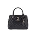 Miniatyrbild 1 av 4: Axelväska - GUESS - Adelard Dome Satchel - Svart - 100% polyuretan - 29x19x9 cm