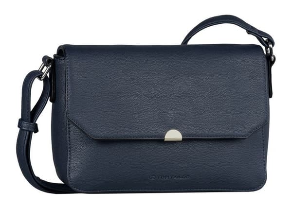 TOM TAILOR Axelvecka i mörkblått för kvinnor - Nance Flap Bag No Zip S Mörkblå 295793