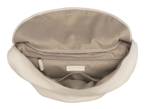 TOM TAILOR Axelledväska Tianna Belt Bag L Krämvit för kvinna