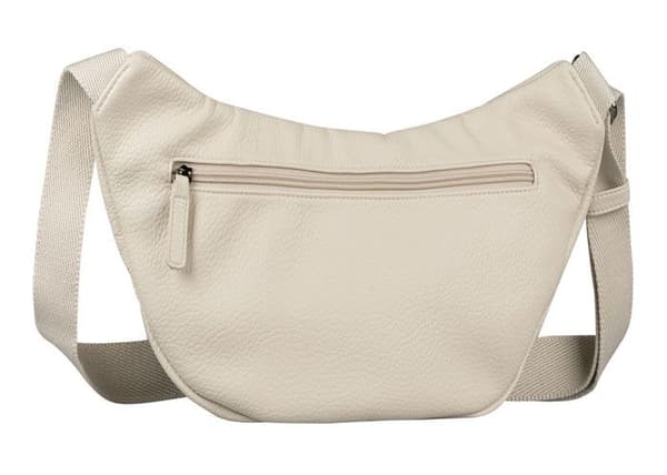 TOM TAILOR Axelledväska Tianna Belt Bag L Krämvit för kvinna