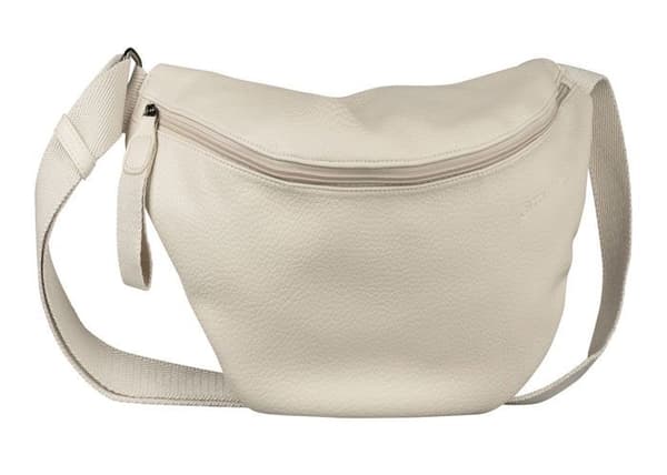 TOM TAILOR Axelledväska Tianna Belt Bag L Krämvit för kvinna