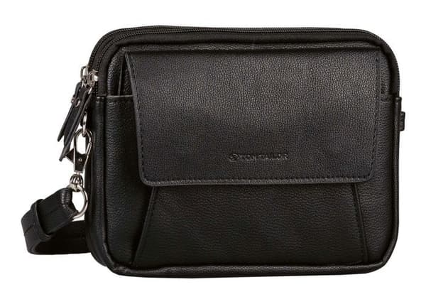 TOM TAILOR Axelremsväska Tilly Cross Bag S Svart för kvinnor