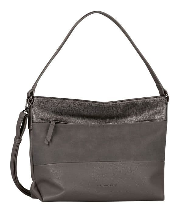 TOM TAILOR Nicolina Hobo-väska M Mixed Grey grå för dam