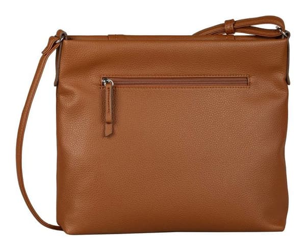 TOM TAILOR Axelsäck Beca Hobo Bag M Cognac brun för kvinnor