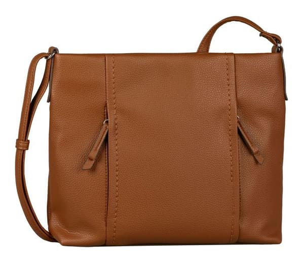 TOM TAILOR Axelsäck Beca Hobo Bag M Cognac brun för kvinnor