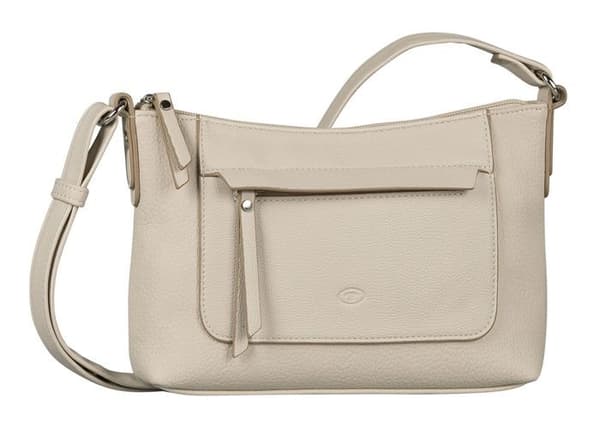 TOM TAILOR Axelväska Larea Cross Bag S Cream White för kvinnor