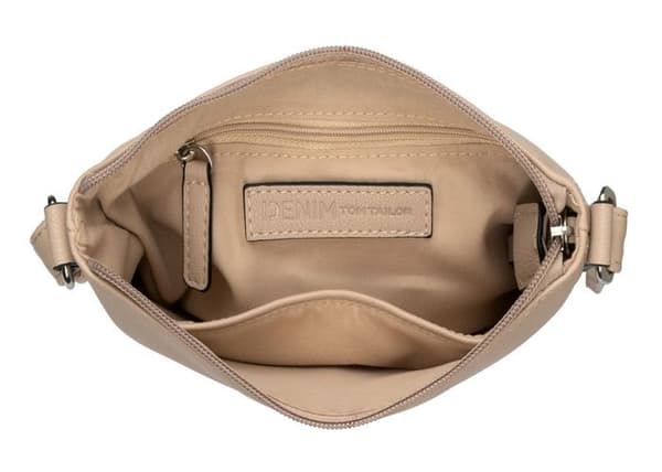 TOM TAILOR Axelremväska Maxime Cross Bag S Camel taupe för kvinnor