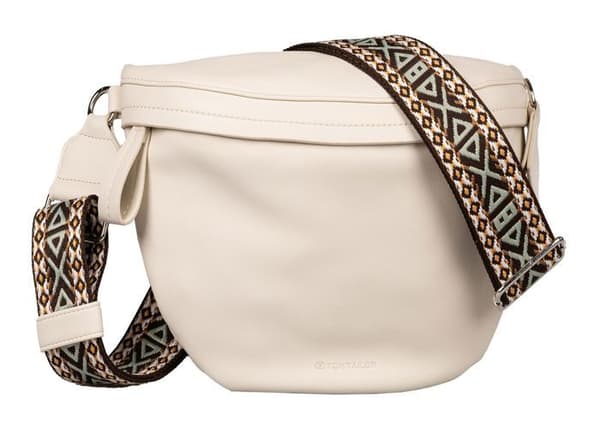 TOM TAILOR Midjeväska i krämfärg för kvinnor - Palina Belt Bag Cream White 254239