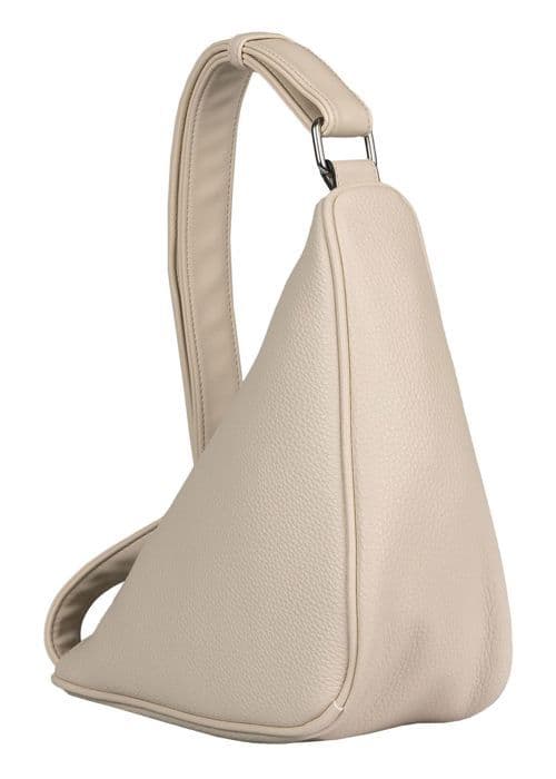 TOM TAILOR Axelväska i krämfärg för kvinnor - Selly Crossbody Bag M Cream White 254304