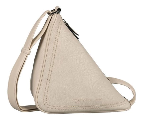 TOM TAILOR Axelväska i krämfärg för kvinnor - Selly Crossbody Bag M Cream White 254304