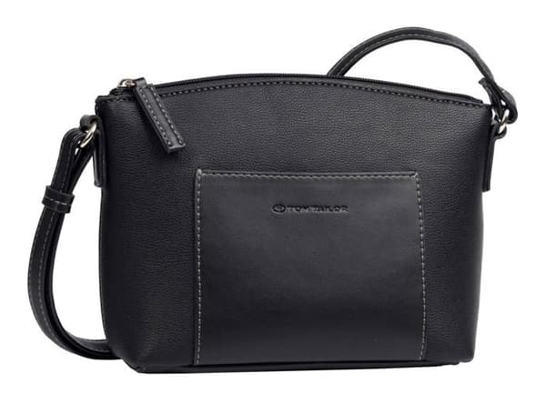 TOM TAILOR Axelväska i svart för kvinnor - Amaris Cross Bag S 295759