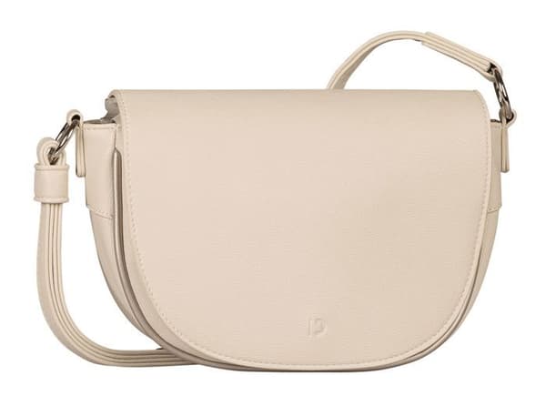 TOM TAILOR Axelsäck beige för kvinnor - Alessa Saddle Bag 295893