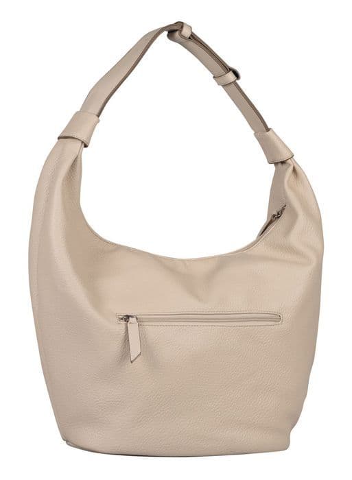 TOM TAILOR Beig axelväska för kvinnor - Liliana Hobo Bag L 297004