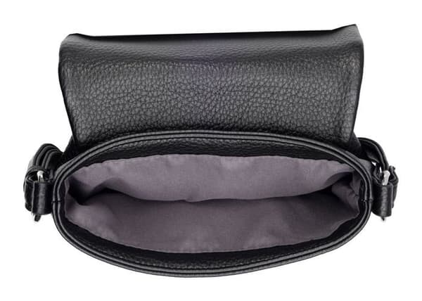TOM TAILOR Axelkänga svart för kvinnor - Lissi Flap Bag utan dragkedja S 295803