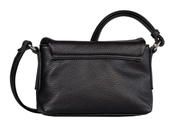 TOM TAILOR Axelkänga svart för kvinnor - Lissi Flap Bag utan dragkedja S 295803