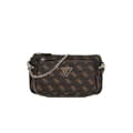 Miniatyrbild 1 av 4: Axelväska - GUESS - Noelle Double Pouch - Brun - 100% polyuretan - 280 g