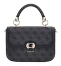 Miniatyrbild 1 av 4: GUESS Axelväska i kolgrått för kvinnor - Orlina Logga Top Handle Flap Bag Kol Logga 290469