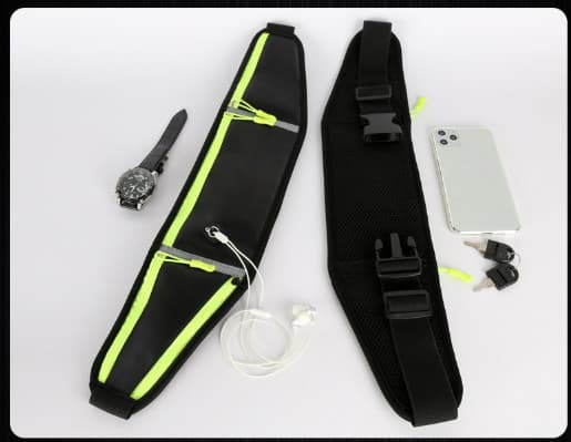 INF Marathon Triple Pouch Hydration Belt