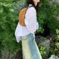 Miniatyrbild 3 av 4: TD® One Shoulder Messenger Läder Tygväska Crescent Saddle Mode Ryggsäck Armhåla Dumpling Croissant Bag Damväska