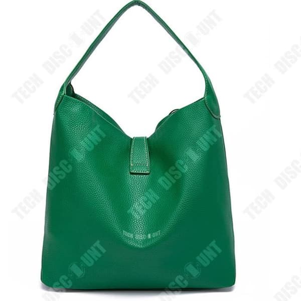 TD® PU-väska för damer Grain Pebble Mönster Ficka Axel Underarm Väska Stor kapacitet Bag Retro Dumpling Ryggsäck
