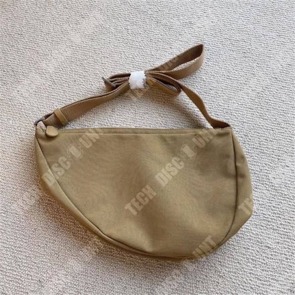 TD® nylon canvas fanny pack fritids armhåla väska halvmåne väska Messenger bag samma stil för män och kvinnor