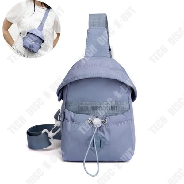TD® New Trending Fashion Messenger Bag Sport Bröstväska Dam Vattentät Ryggsäck Bärbar Messenger Mobiltelefonväska