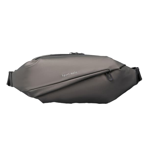 INF Elegant Grå Brystveske - Kompakt og Allsidig Crossbody Sling Grå