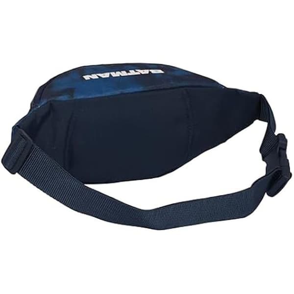 SAFTA Batman Legendary fannypack - 23x9x12cm - Marinblå - För barn - Bekväm och hållbar