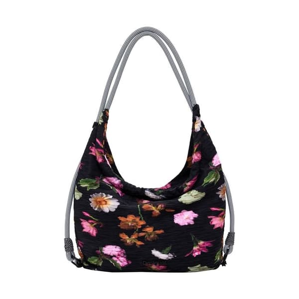Desigual Axelryggsäck svart för kvinnor - Elara Print Almada Axeltaske 300207