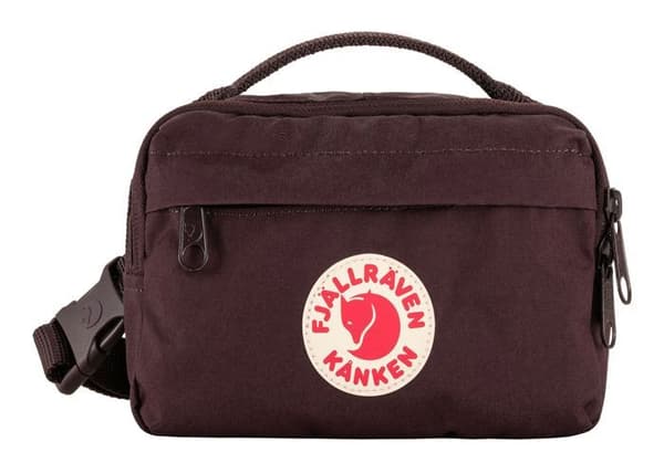 Fjällräven Bananväska i mörklila för kvinnor Kånken Hip Pack Blackberry 262085