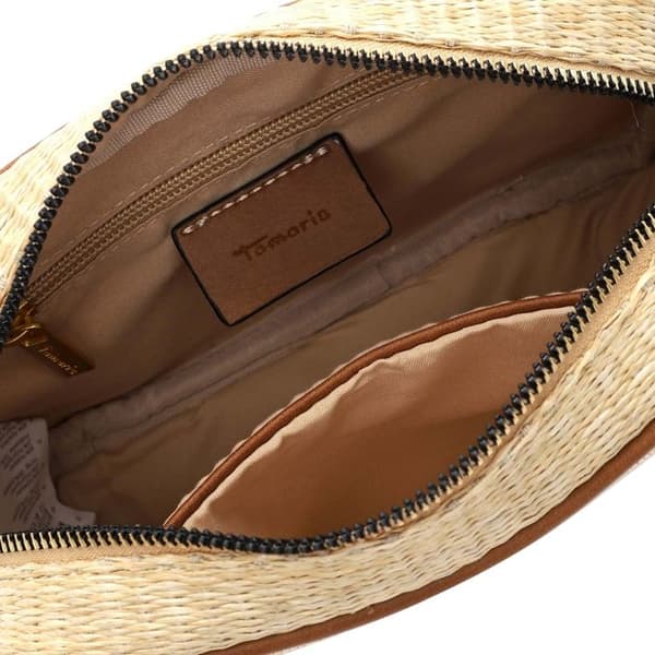 Tamaris Axelremsväska ljusbrun för kvinnor - Fernanda Crossbody Bag Sand 307692