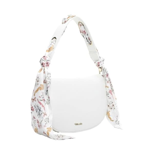 Tamaris Axelhängeväska vit för kvinnor - Fabia Crossbody Bag 307439
