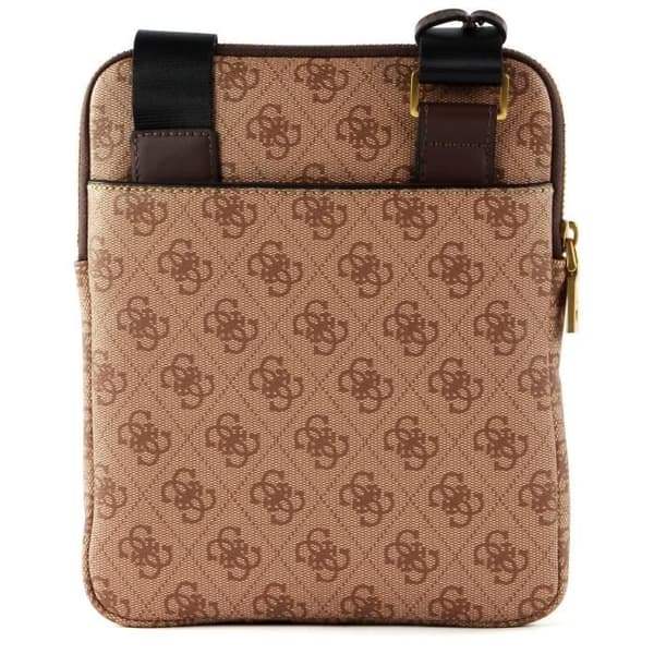 GUESS Vezzola Crossbody Flat Bag Brown [119868] - axelväska crossbody väska