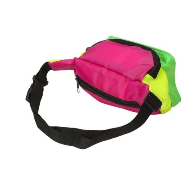 P'TIT Clown re22674 - Retro fluorescerande bälte väska 80-tal