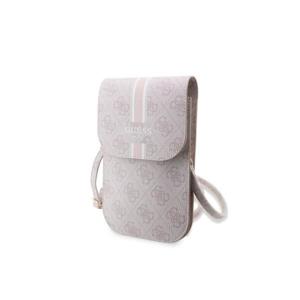 Axelväska Stripe 4G modell Guess Pink