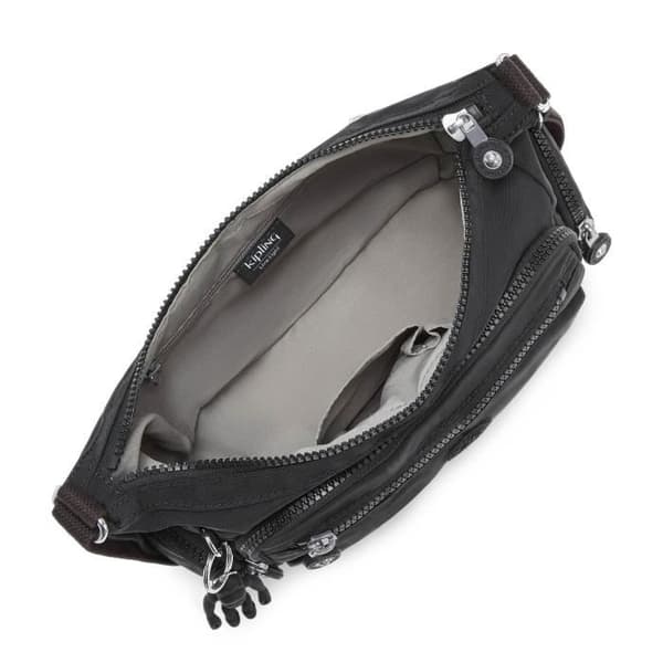 Crossbody axelväska - Kipling - Gabbie S - Svart - 28x21x11 cm - 380 g