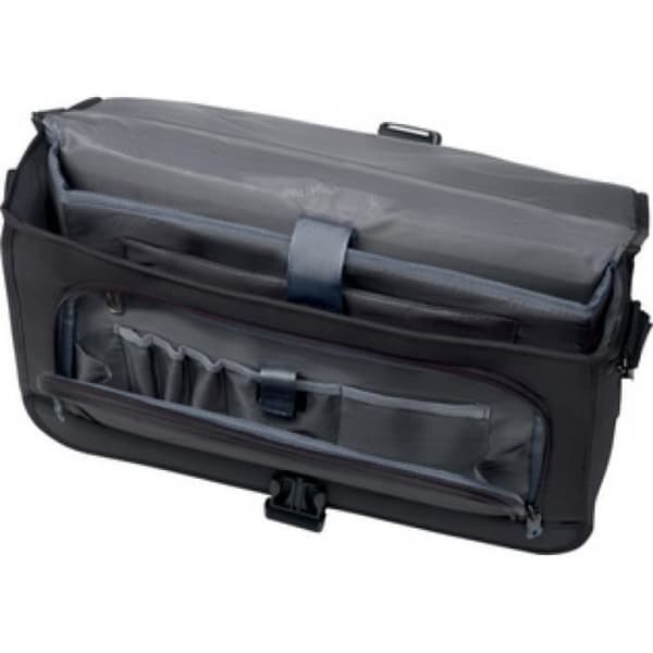 LiGHTPAK "SOLAR" axelväska, laptopfack 0,000000 Svart