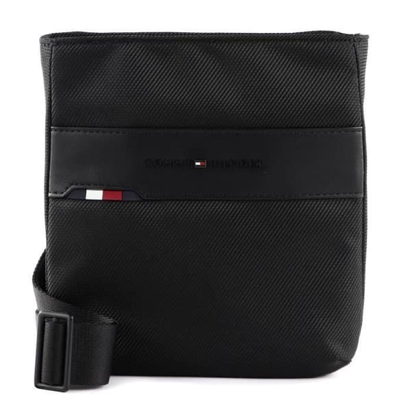 Axelväska - TOMMY HILFIGER - 1985 Mini Crossover - Svart - 18x22x6 cm - 300 g