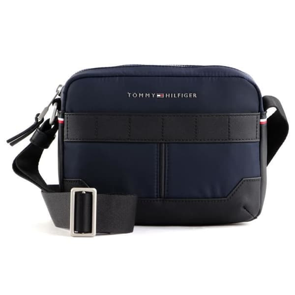 TOMMY HILFIGER Elevated Nylon Kamera väska Rymdblå [216185] - axelväska med rem, väska