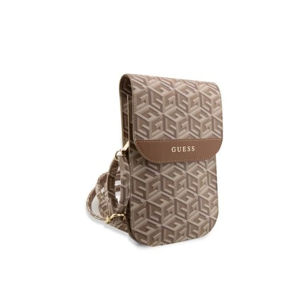 Axelväska Modell G Cube Guess Brown