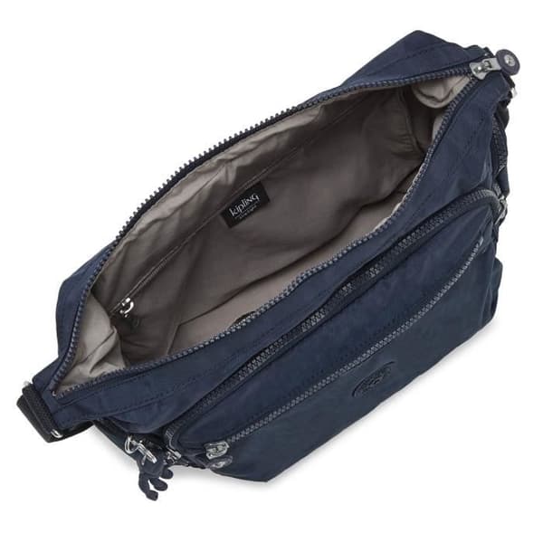 Crossbody axelväska - Kipling - Gabbie - Blå - 28x27x14 cm - 380 g
