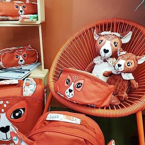 Sac Banane - Les Déglingos - Mélimélos la Biche - Multicolor - Återvunnen Polyester - Från 3 År