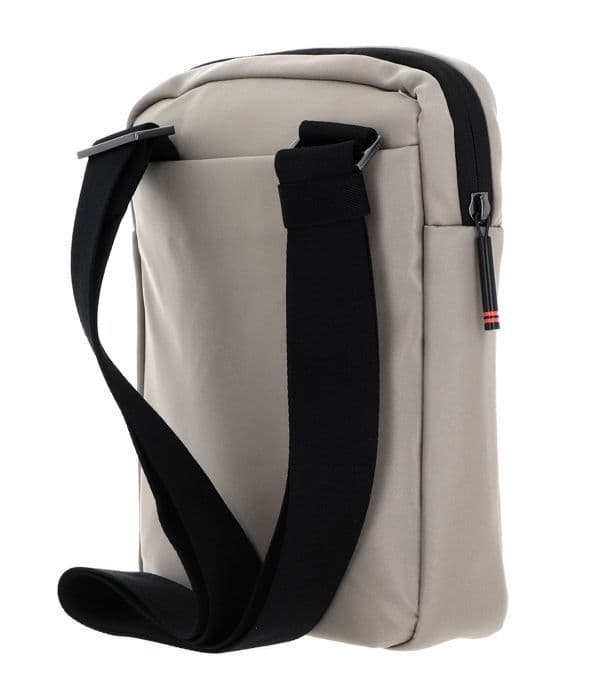 Axelväska - MANDARINA DUCK - Warrior Small Crossover - Beige - 100% nylon - 21x27x6 cm