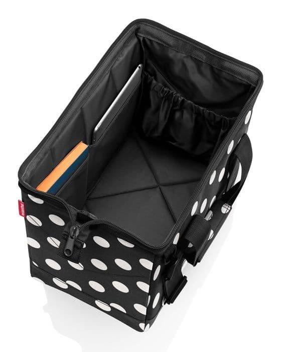 Axelväska - reisenthel - Allrounder M - Dots White - 40x32x24 cm - 843 g