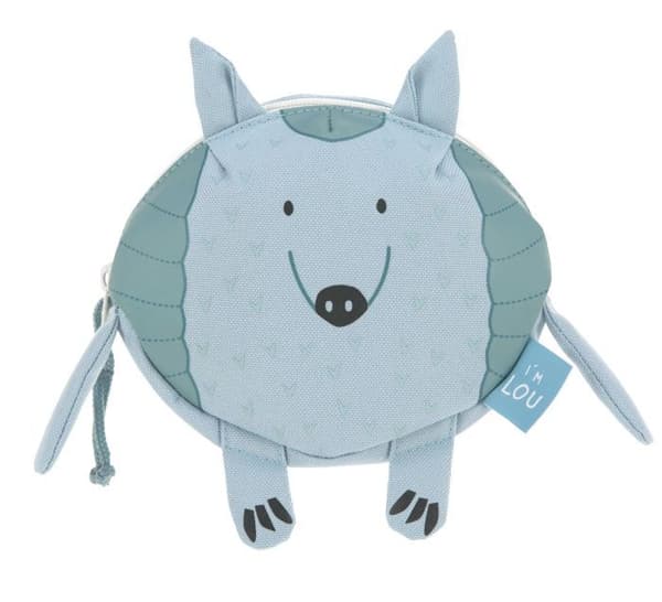 Axelväska med axelrem - Lässig - Lou Armadillo - Blå - 100% polyester - För barn