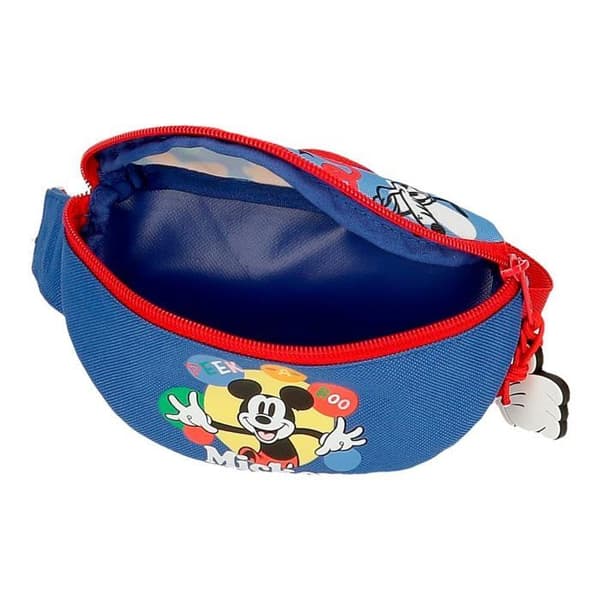 Banane Disney - 4224641 - Joumma Mickey Peek a Boo Midjeväska Blå 27 x 11 x 6,5 cm Polyester L, Blå, Midjeväska