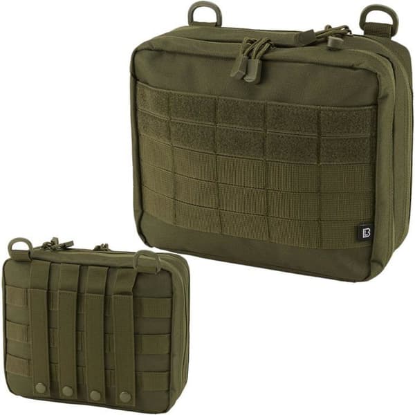 Sacoche Brandit - 8097 - Molle Operatör Ficka, Färg: Oliv, Storlek: OS