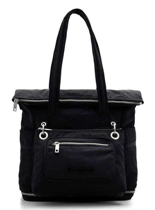 Axelväska - Desigual - Modular Voyager Backpack - Svart - 37x34x11 cm - 790 g