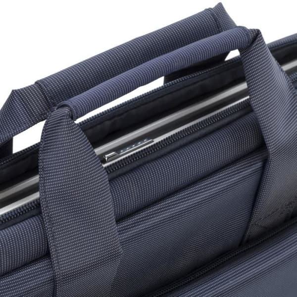 Sacoche - RIVACASE - Central-serien - 13,3'' - Dot Nylon - Blå